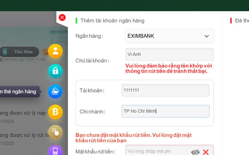 Rút tiền từ Bongvip mất bao lâu?